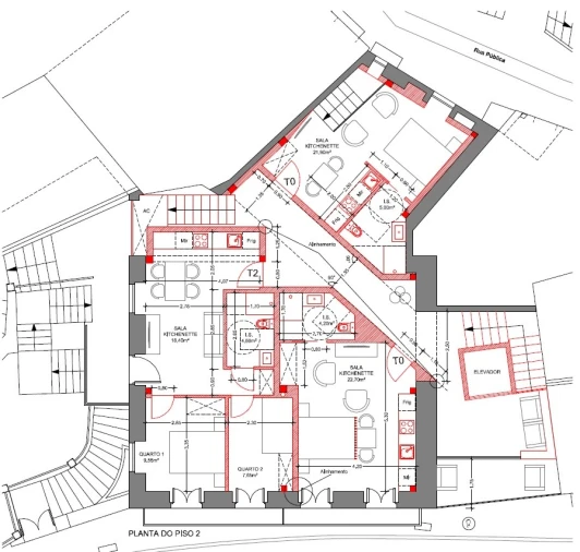 Prédio para Venda em Vila Cova de Alva e Anseriz Planta 1
