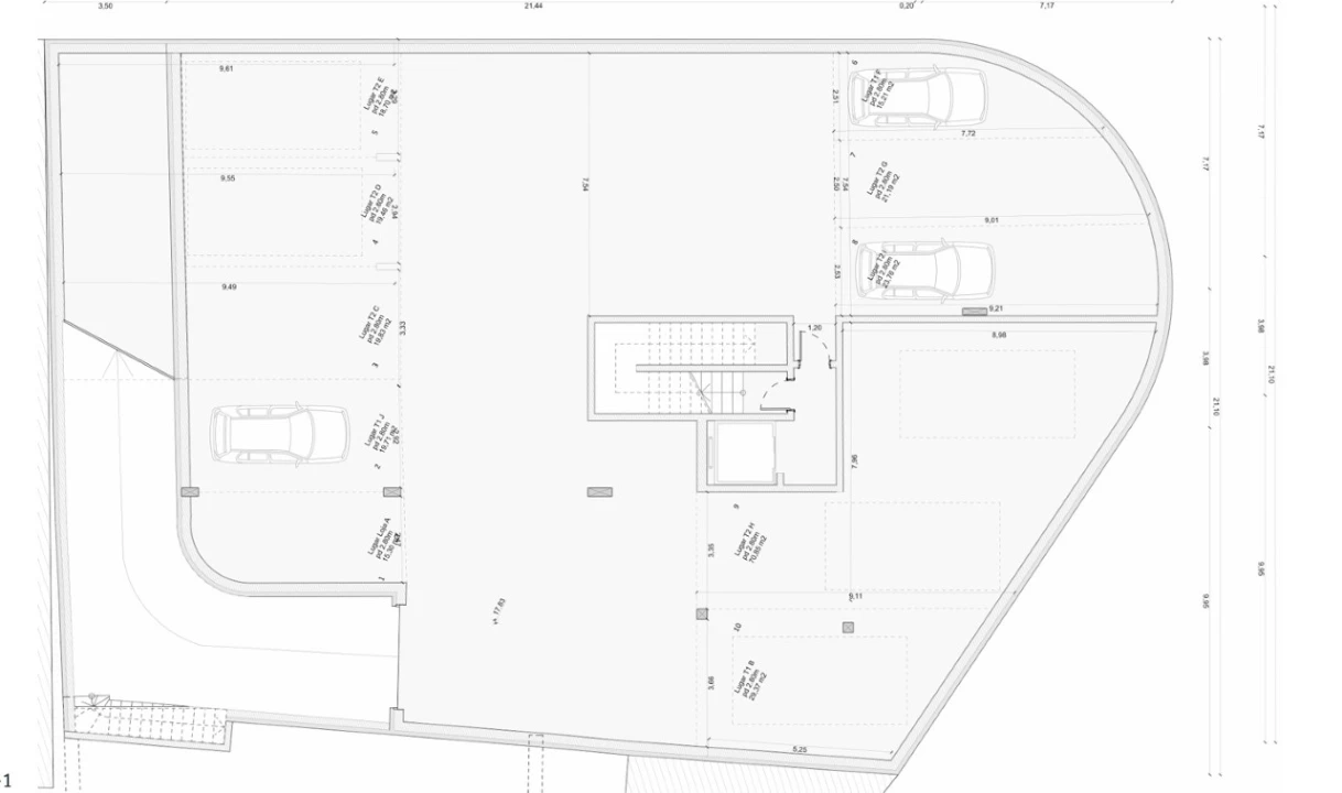 Apartamento T2 para Venda em Santa Clara e Castelo Viegas Planta 2