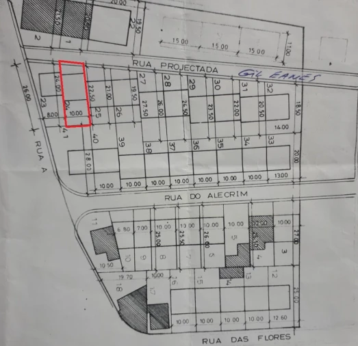 Terreno para Venda em Casal de Cambra Planta 1