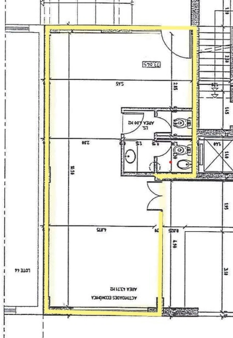 Loja para Venda em Santo António dos Cavaleiros e Frielas Planta 1