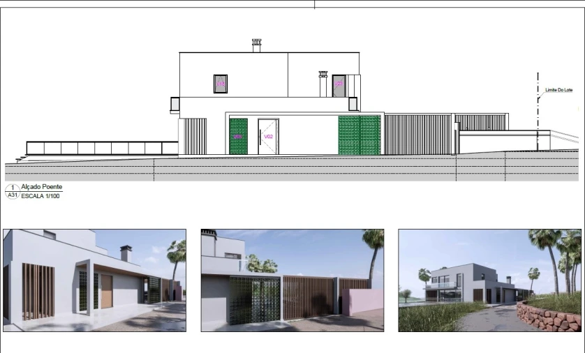 Moradia T4 para Venda em Lagos (São Sebastião e Santa Maria) Planta 1