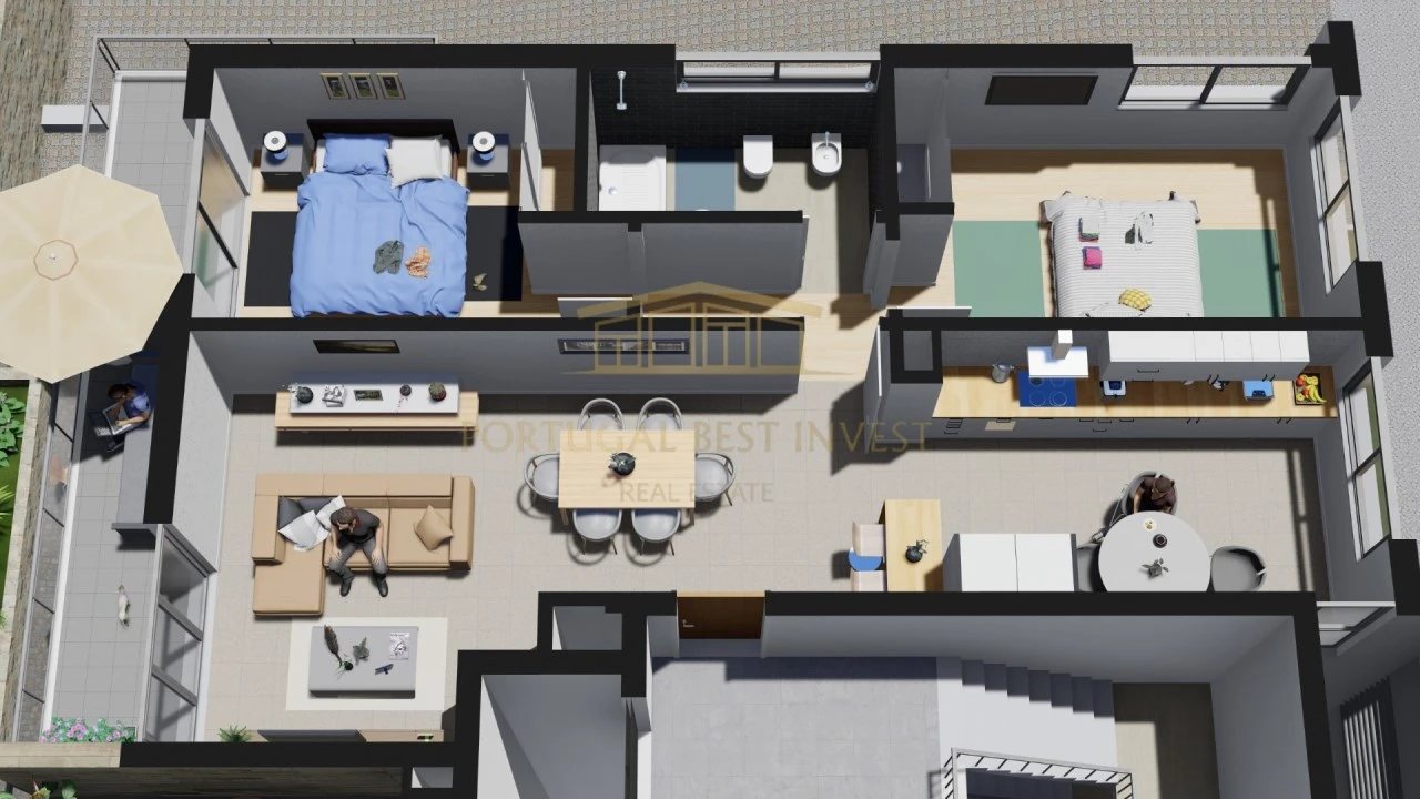 Apartamento T3 para Venda em Portimão Foto 3