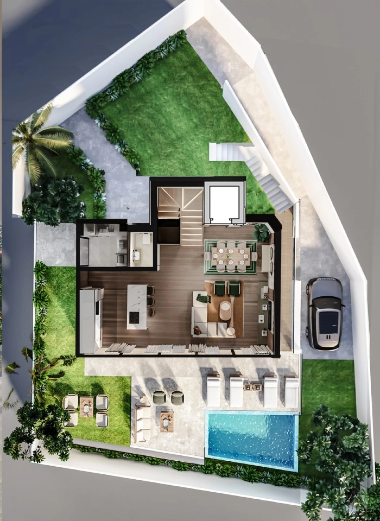 Moradia T3 para Venda em Monte Planta 2