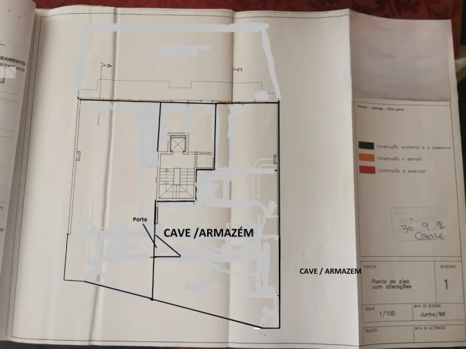 Negócio para Venda em Quarteira Planta 1