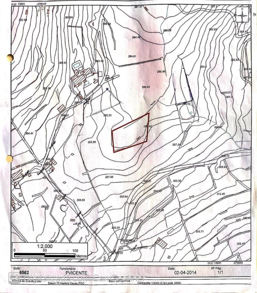Terreno Agricola ou Rústico para Venda em Loule (São Clemente) Planta 1