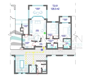 Apartamento T2 para Venda em Quarteira