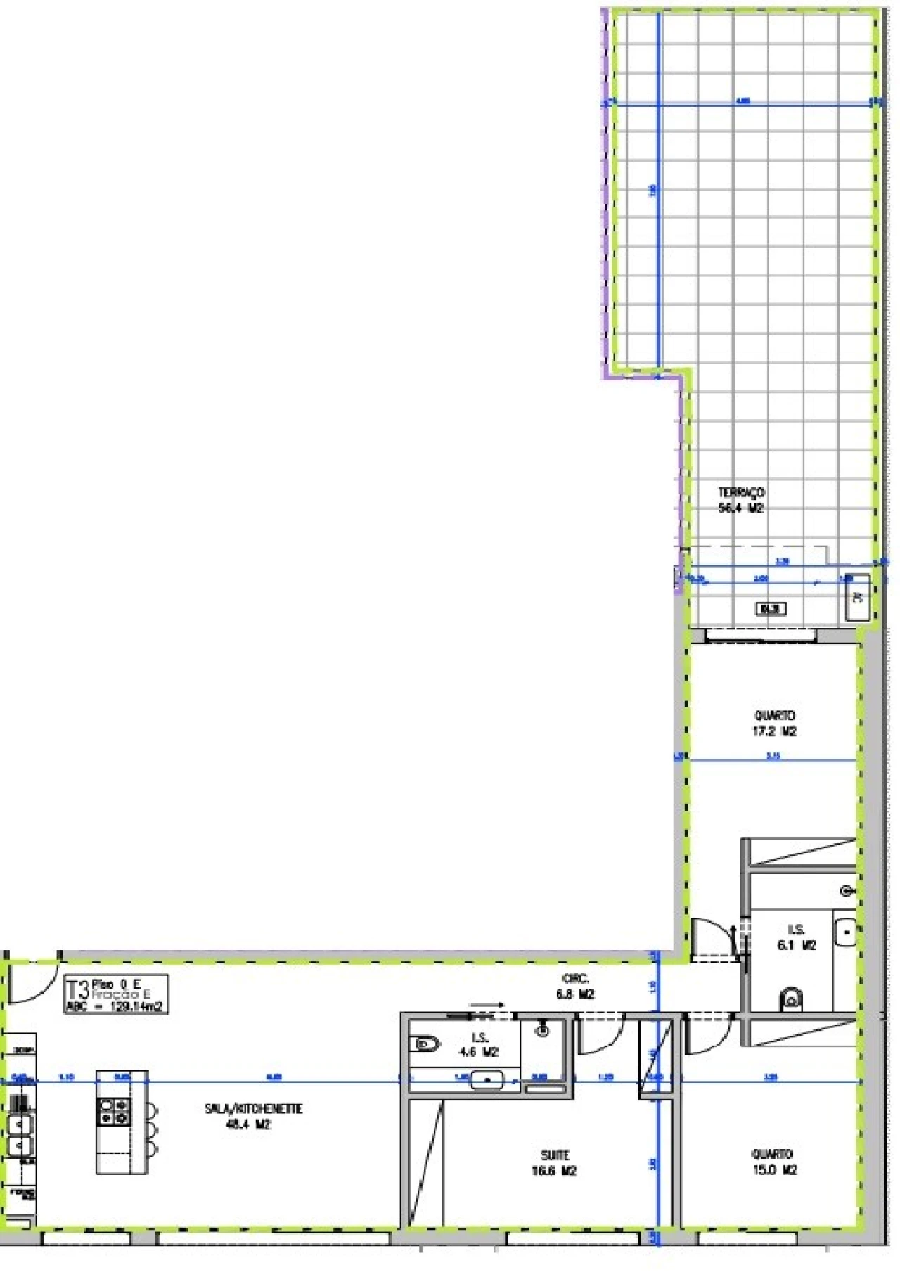 Apartamento T3 para Venda em Costa da Caparica Foto 51