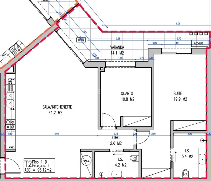 Apartamento T2 para Venda em Costa da Caparica Foto 51