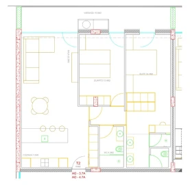 Apartamento T2 para Venda em Ferreiros e Gondizalves