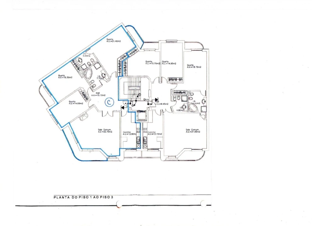 Apartamento T3 para Venda em Alhandra, São João dos Montes e Calhandriz Planta 2