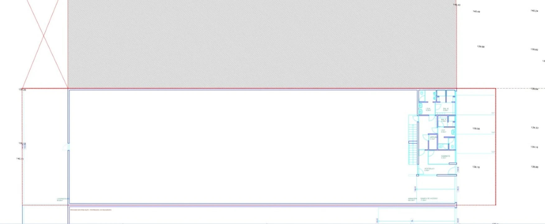 Armazém para Arrendamento em Muro Planta 2