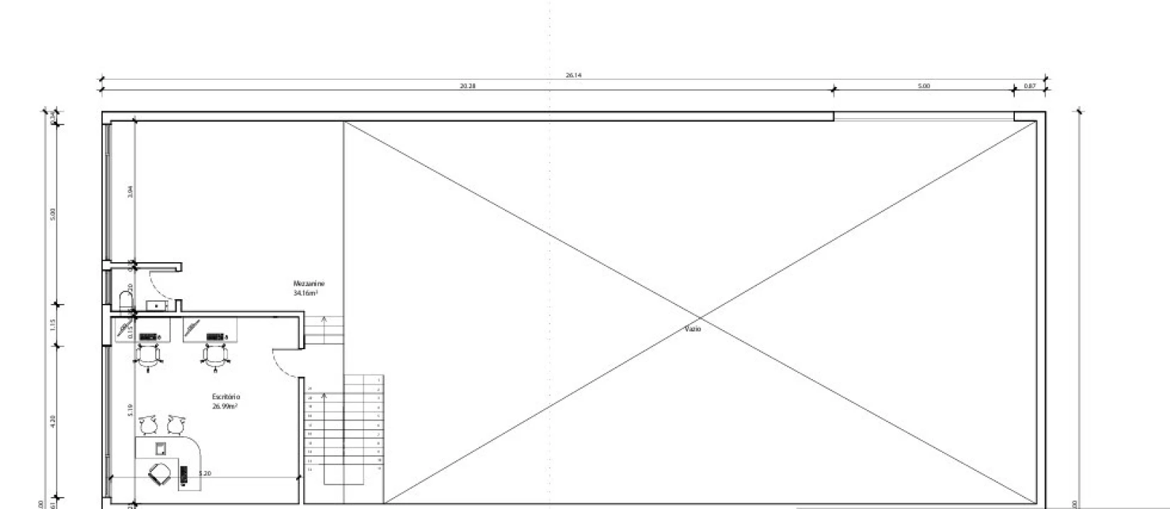 Armazém para Venda em Seixal, Arrentela e Aldeia de Paio Pires Planta 2