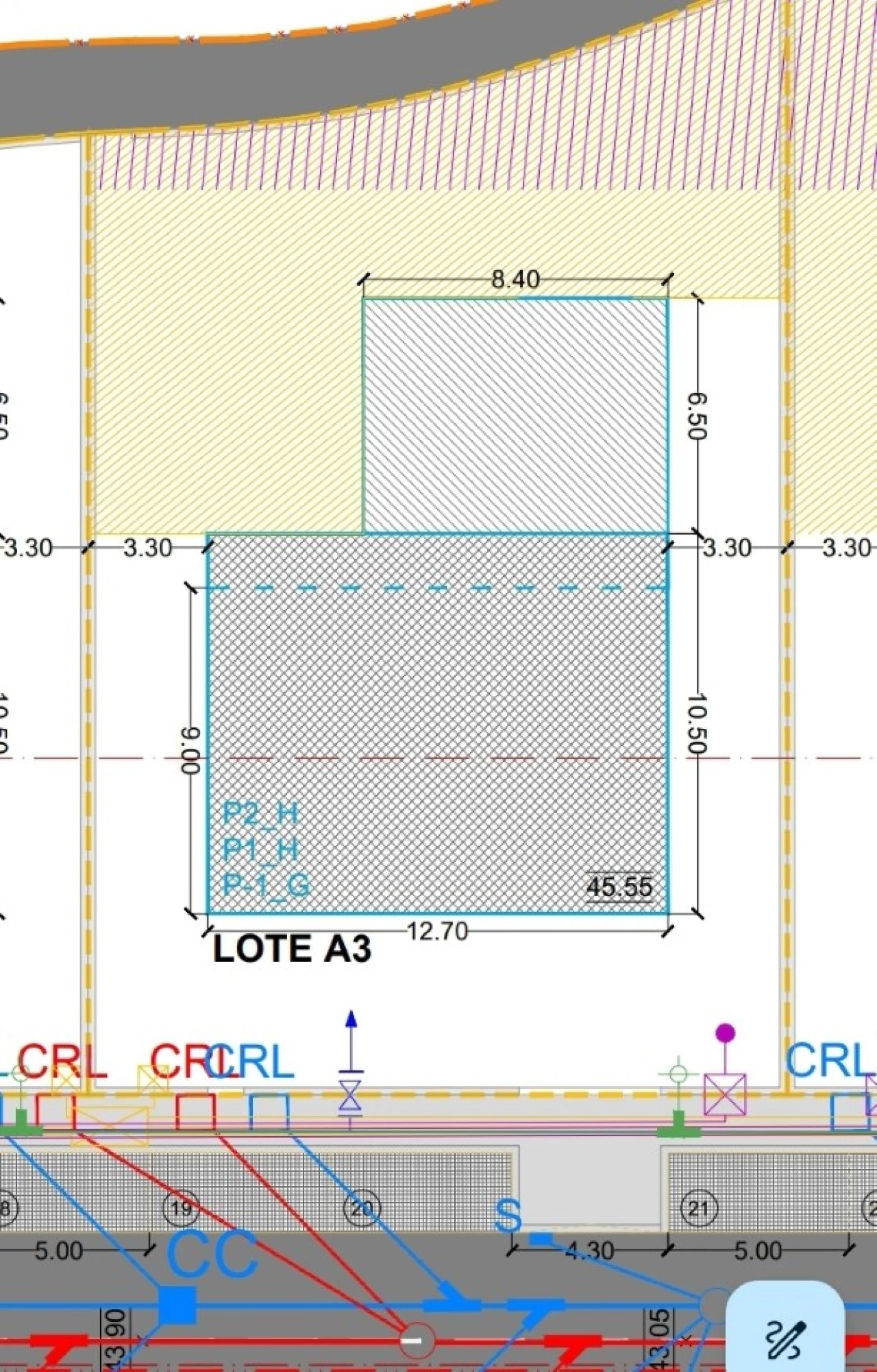 Terreno para Venda em Águas Santas e Moure Planta 2