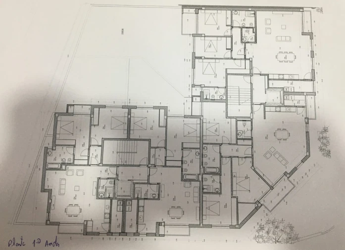 Apartamento T3 para Venda em São Vicente (Braga) Planta 1