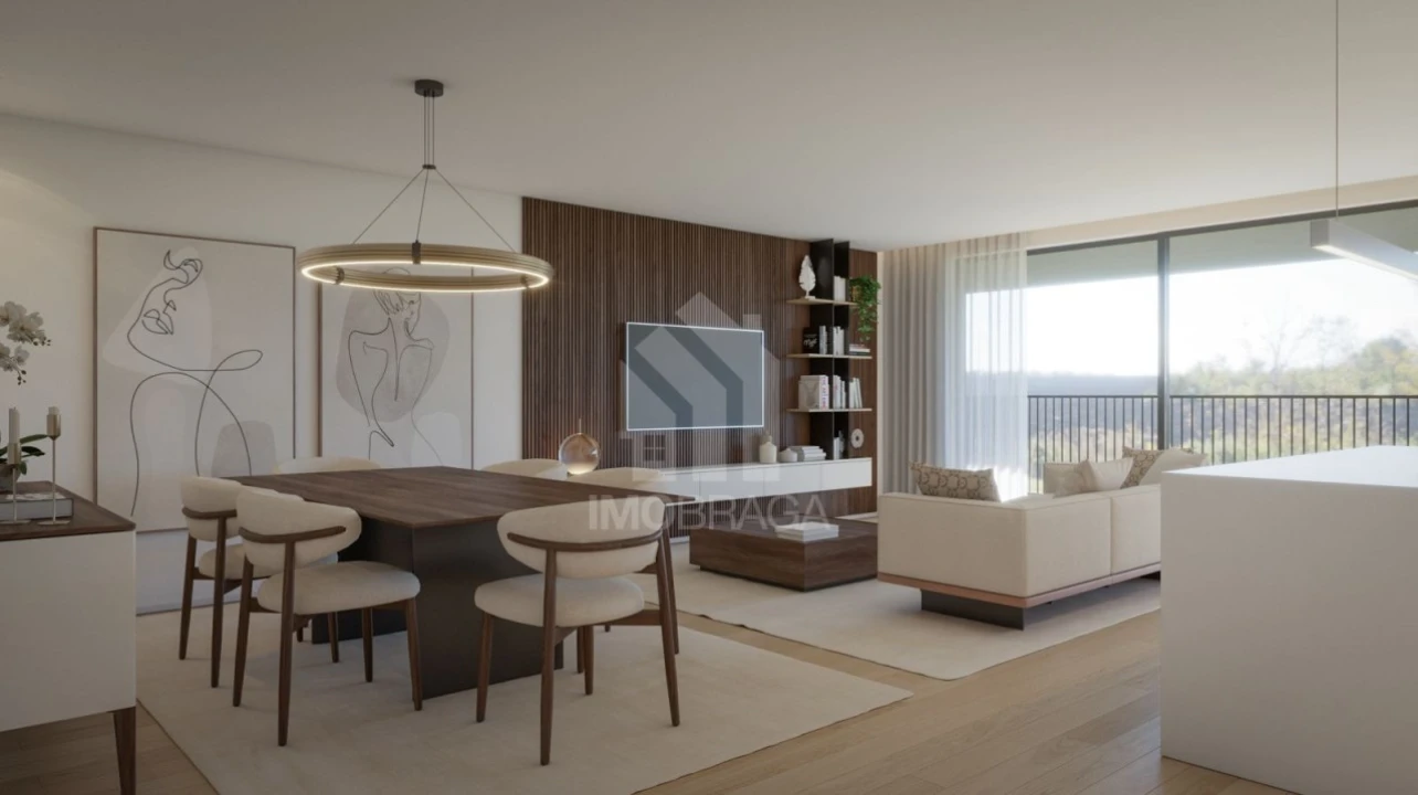 Apartamento T3 para Venda em Nogueira, Fraião e Lamaçães Foto 3