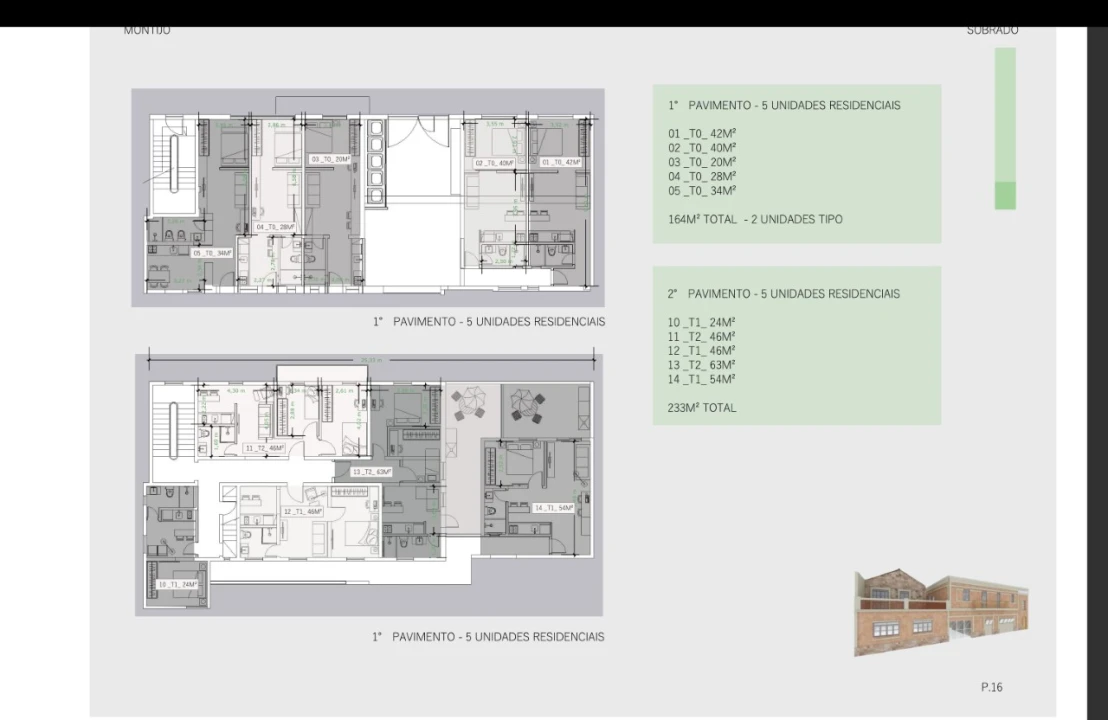 Prédio para Venda em Montijo e Afonsoeiro Planta 6