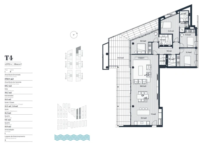 Apartamento T4 para Venda em Marvila Planta 1
