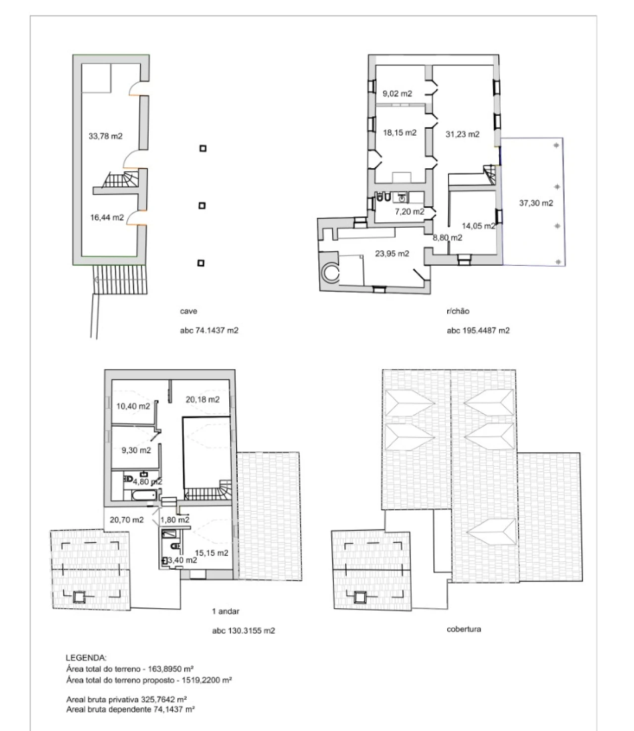 Quinta T7 para Venda em Pessegueiro do Vouga Planta 2