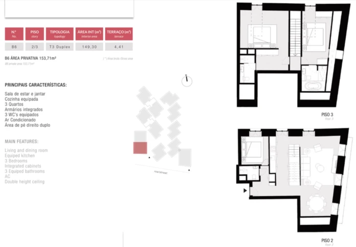 Apartamento T3 para Venda em Marvila Planta 1