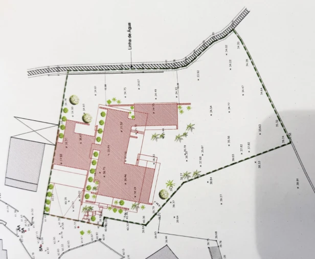 Moradia T7 para Venda em Ribeirão Planta 1