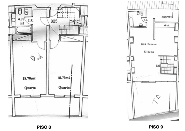 Apartamento T2 para Venda em Albufeira e Olhos de Água Planta 1