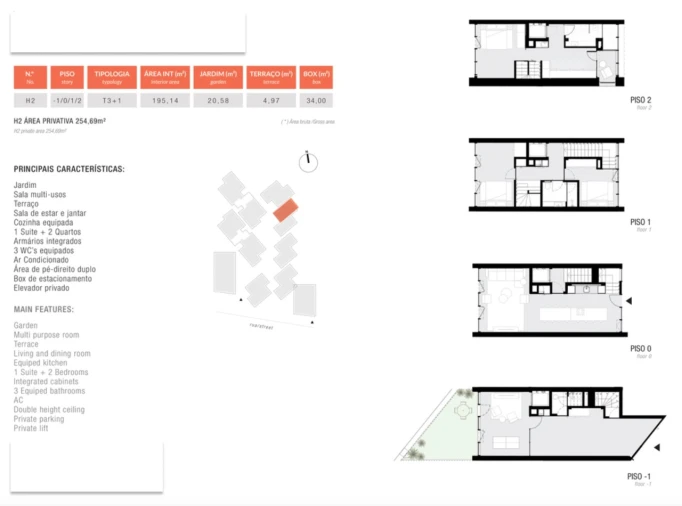 Apartamento T3 para Venda em Marvila Planta 1