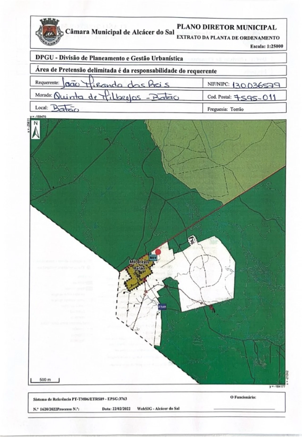 Quinta T3 para Venda em Torrão Planta 4
