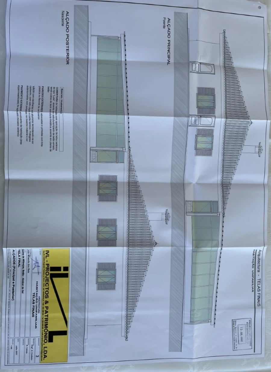 Quinta T3 para Venda em Torrão Planta 1