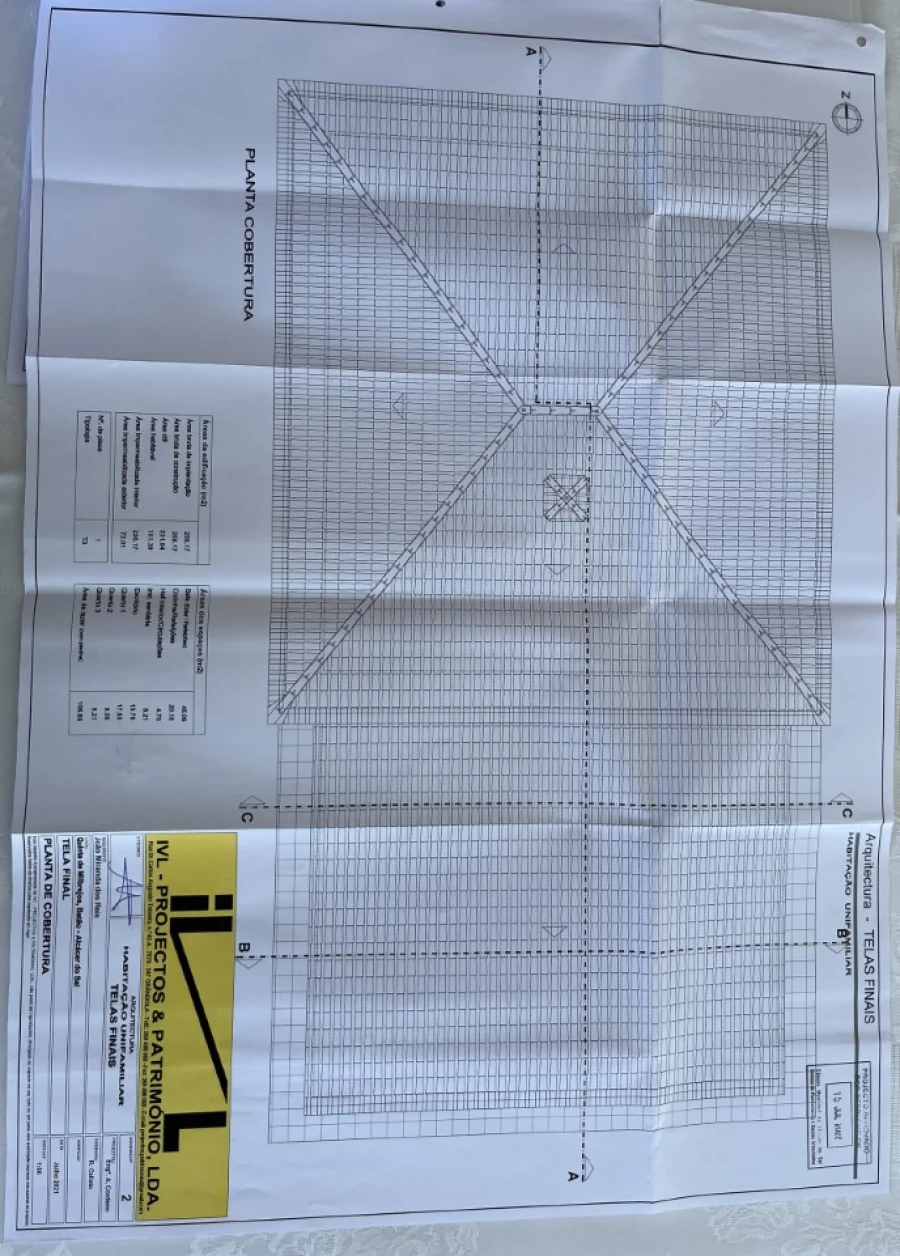 Quinta T3 para Venda em Torrão Planta 2