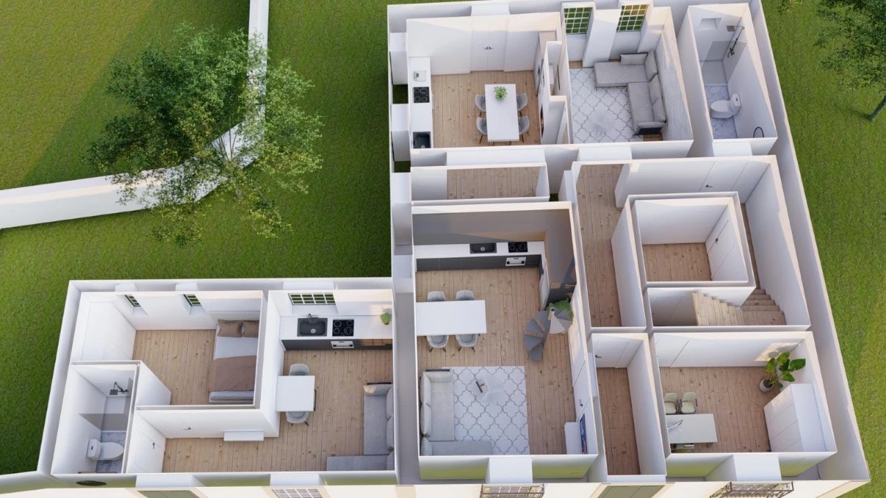 Moradia T5 para Venda em Oliveira do Bairro Planta 4