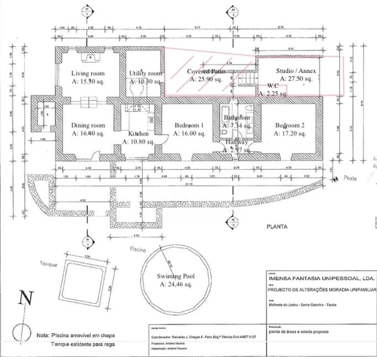 Quinta T3 para Venda em Santa Catarina da Fonte do Bispo Foto 33