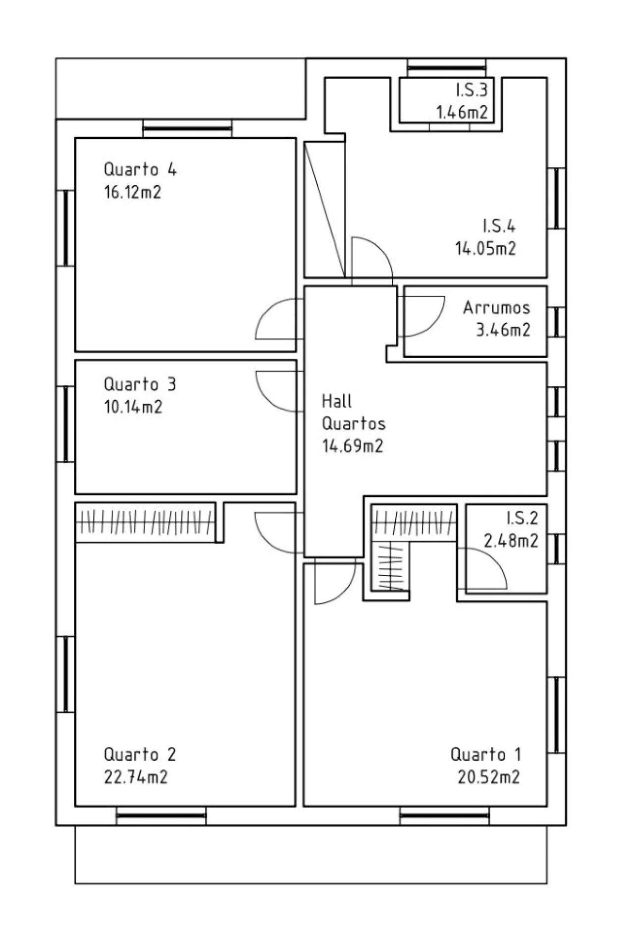 Moradia T4 para Venda em Rio Mau e Arcos Planta 3
