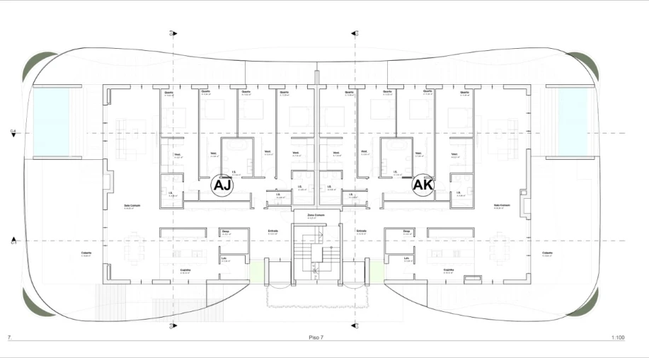 Apartamento T4 para Venda em Nogueira, Fraião e Lamaçães Planta 1