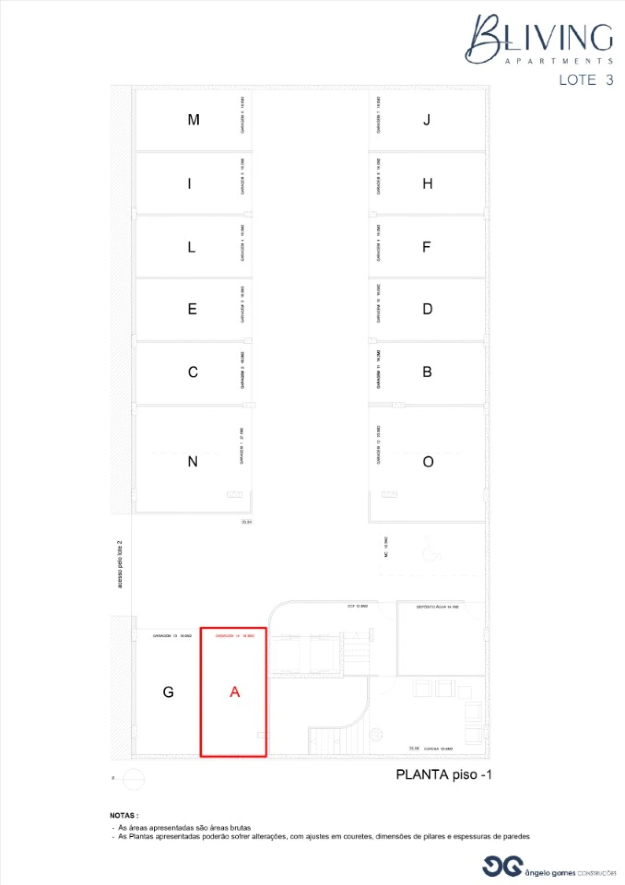 Apartamento T3 para Venda em Ferreiros e Gondizalves Planta 2