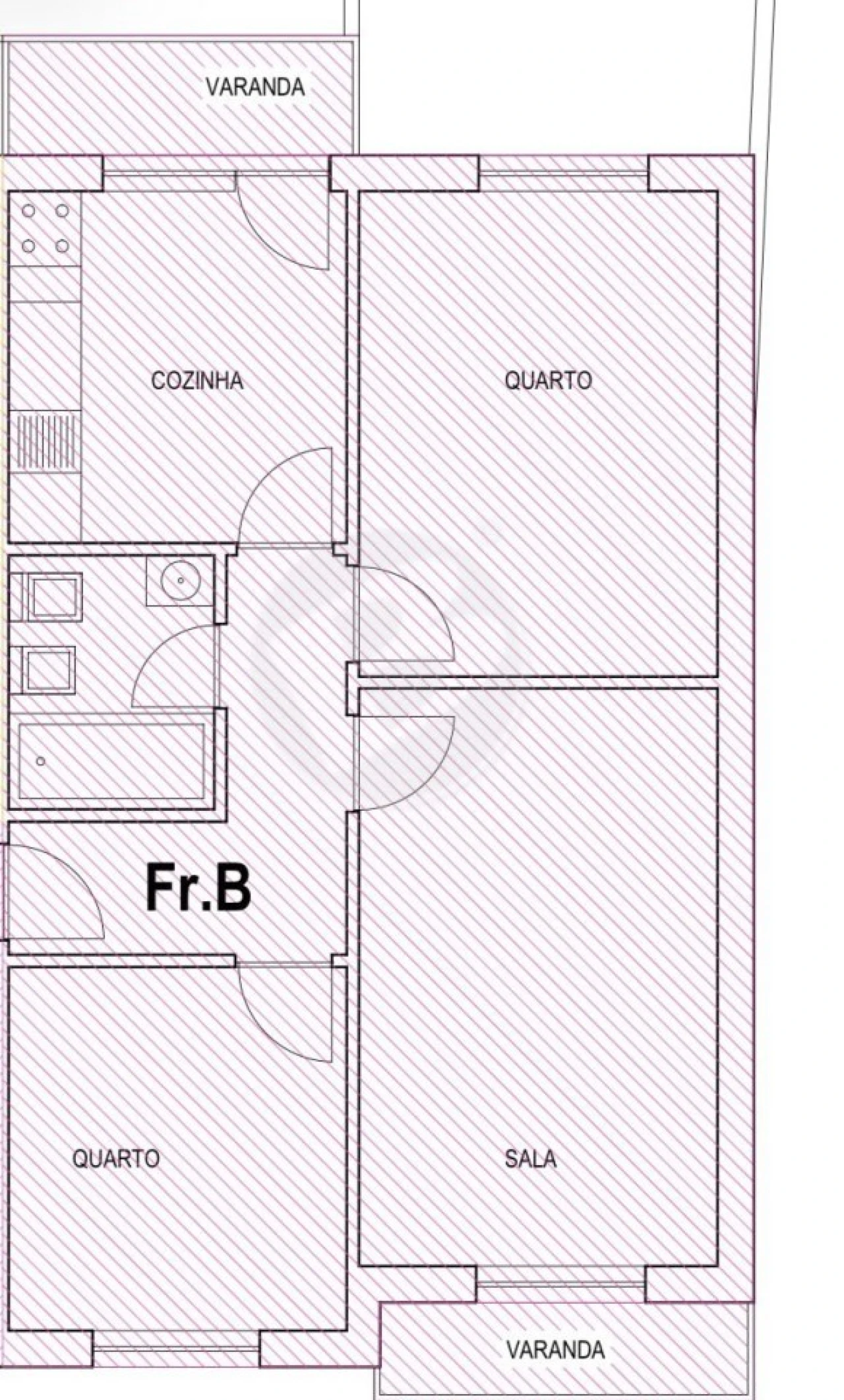 Apartamento T2 para Venda em Aver-O-Mar, Amorim e Terroso Foto 11