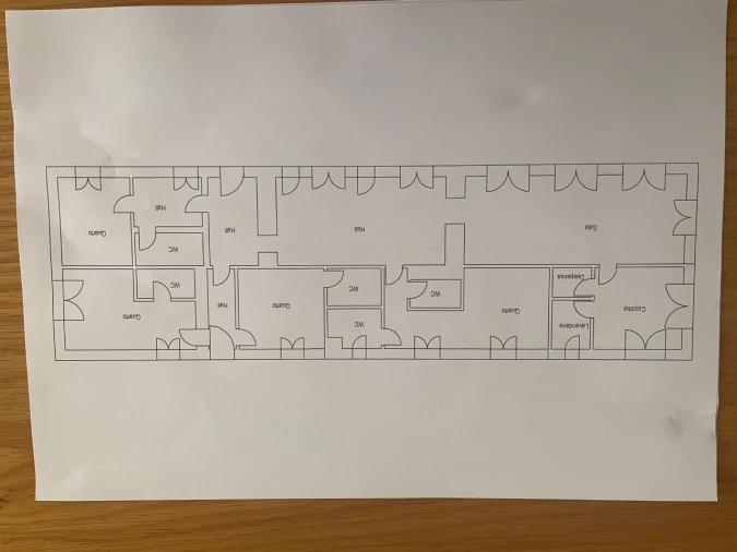 Quinta T4 para Venda em Santa Barbara de Nexe Planta 1