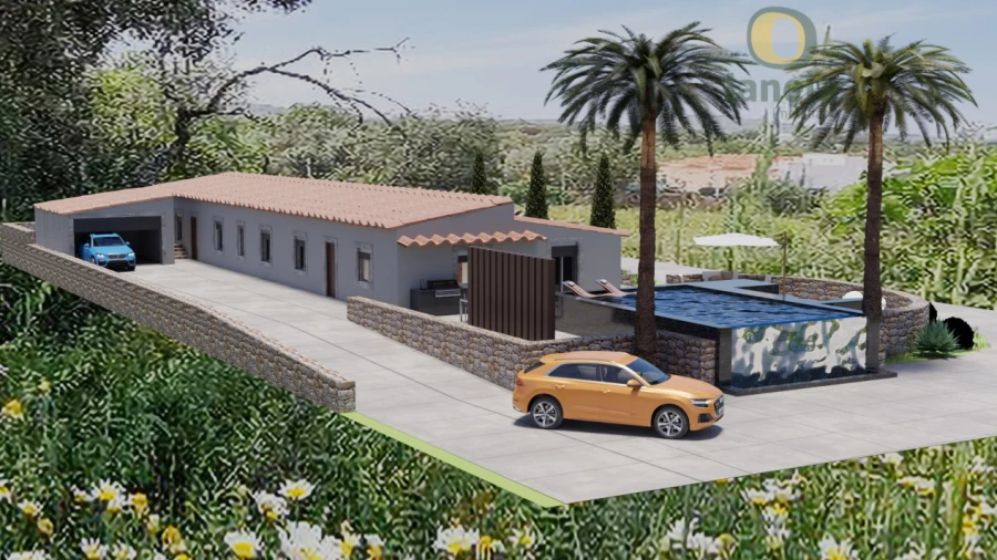 Quinta T4 para Venda em Santa Barbara de Nexe