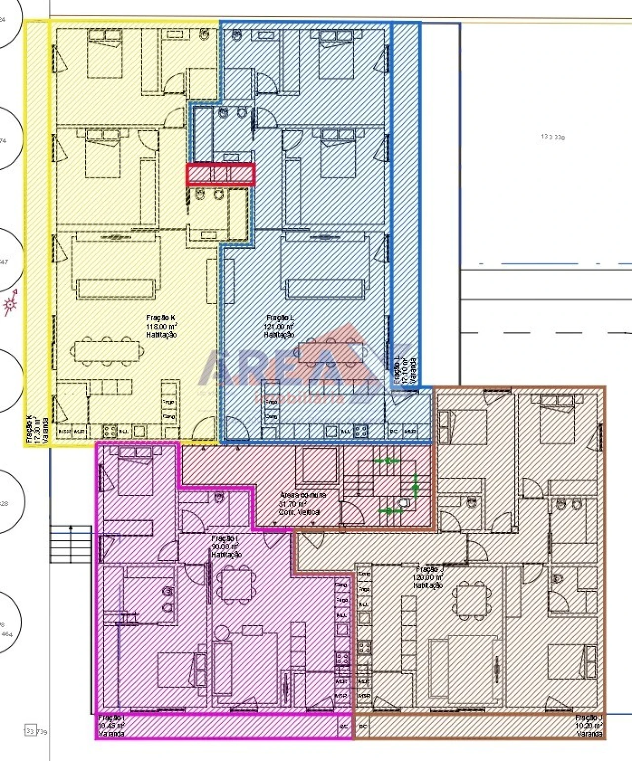 Apartamento T3 para Venda em Albergaria-A-Velha e Valmaior Foto 2