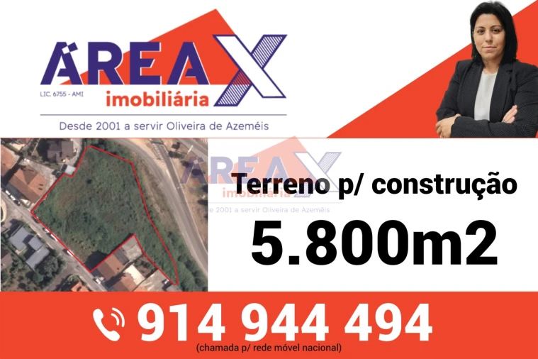 Terreno para Venda em O. Azeméis, Riba-Ul, Ul, Macinhata Seixa, Madail Foto 3