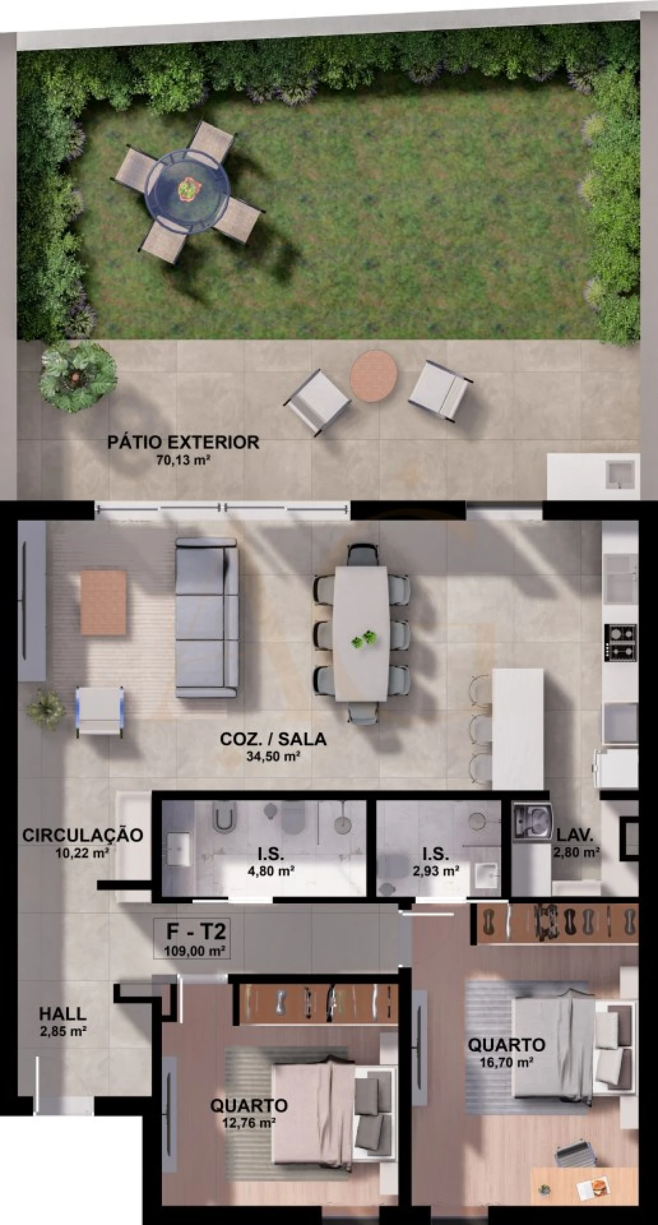 Apartamento T2 para Venda em Tavira (Santa Maria e Santiago) Foto 3