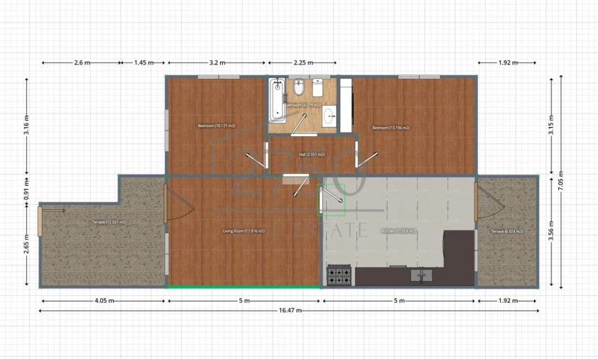 Moradia T2 para Arrendamento em Alcabideche Foto 9