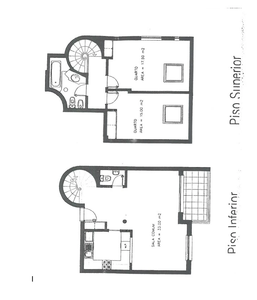Apartamento T2 para Venda em Encarnação Planta 3