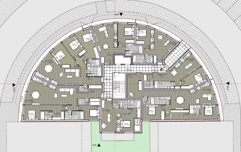 Apartamento T3 para Venda em Santa Maria Maior e Monserrate e Meadela Planta 2