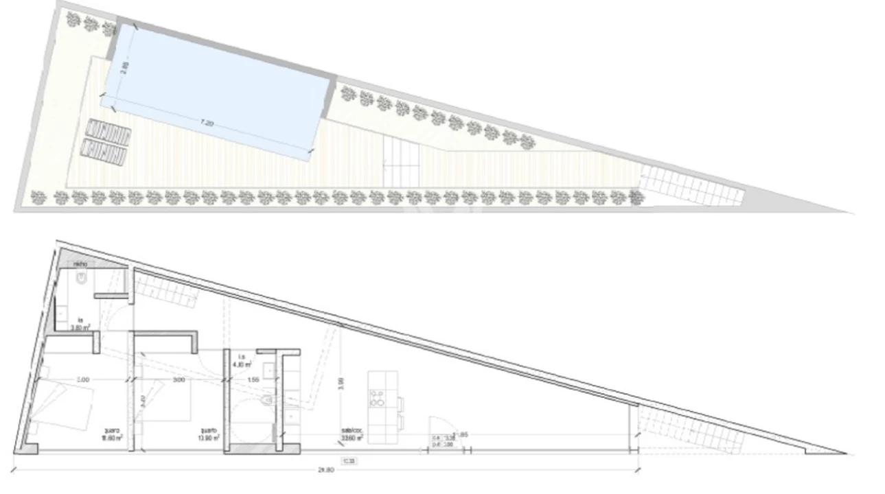 Moradia T2 para Venda em Vila Praia de Ancora Foto 12