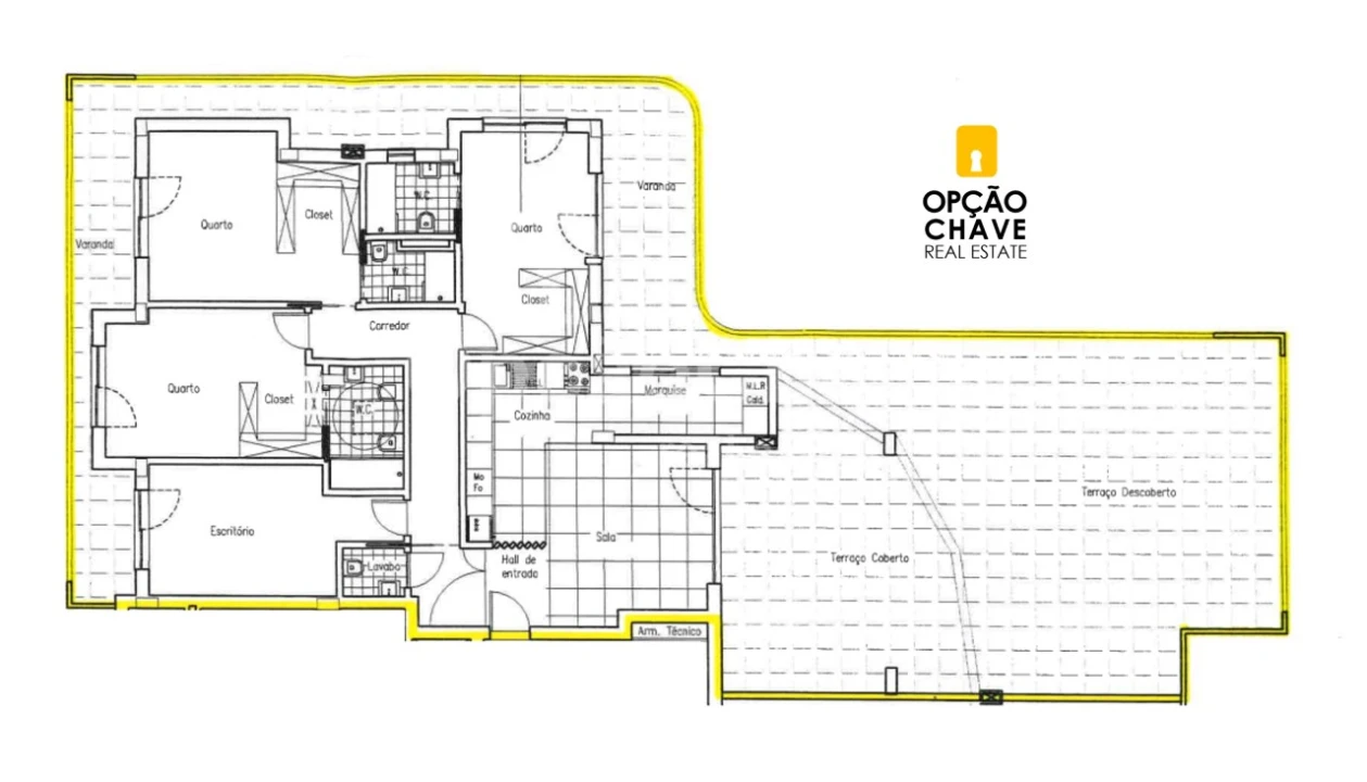 Apartamento T3 para Venda em Viseu Foto 2
