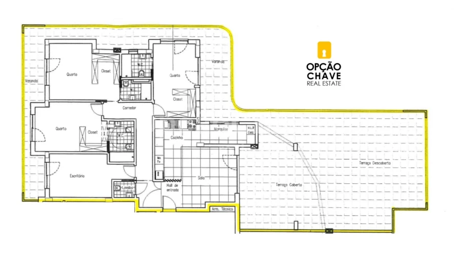 Apartamento T3 para Venda em Viseu Foto 2