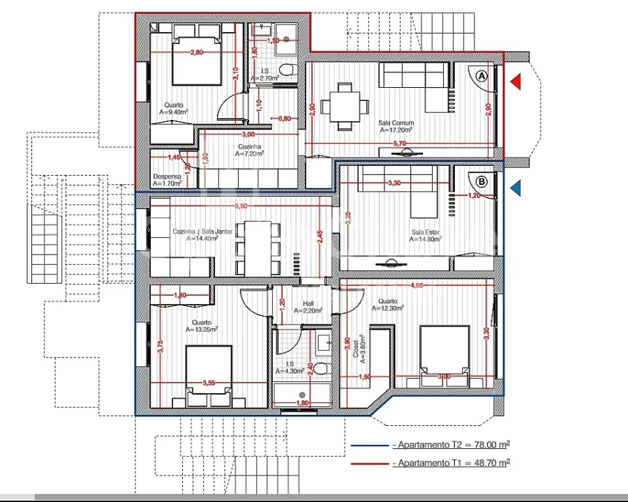 Apartamento para Venda em Abraveses Foto 1