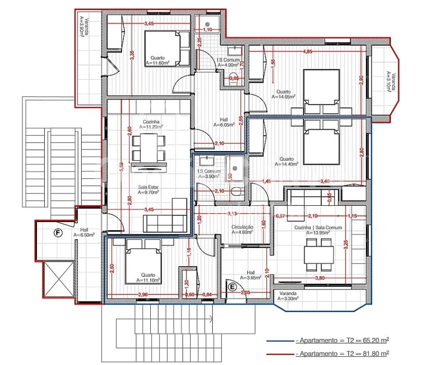 Apartamento para Venda em Abraveses Foto 3