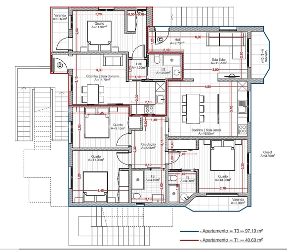 Apartamento para Venda em Abraveses Foto 2