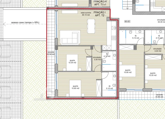 Apartamento T2 para Venda em Manhente Foto 8